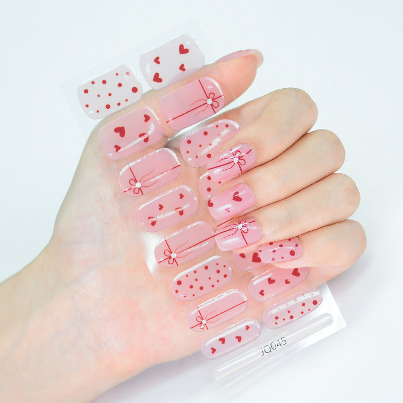 Nail Decals Embossed Nail Art Stickers Nail Stickers Bohemia Nail Designs Decals Nail Decoration for Women Girls Nail Art Supplies