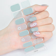 Nail Decals Embossed Nail Art Stickers Nail Stickers Bohemia Nail Designs Decals Nail Decoration for Women Girls Nail Art Supplies