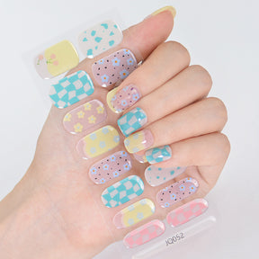 Nail Decals Embossed Nail Art Stickers Nail Stickers Bohemia Nail Designs Decals Nail Decoration for Women Girls Nail Art Supplies