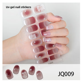 Nail Decals Embossed Nail Art Stickers Nail Stickers Bohemia Nail Designs Decals Nail Decoration for Women Girls Nail Art Supplies