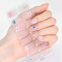 Nail Decals Embossed Nail Art Stickers Nail Stickers Bohemia Nail Designs Decals Nail Decoration for Women Girls Nail Art Supplies