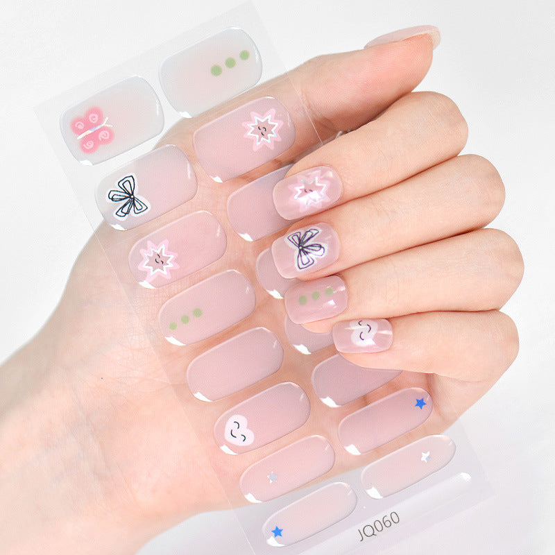 Nail Decals Embossed Nail Art Stickers Nail Stickers Bohemia Nail Designs Decals Nail Decoration for Women Girls Nail Art Supplies