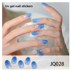 Nail Decals Embossed Nail Art Stickers Nail Stickers Bohemia Nail Designs Decals Nail Decoration for Women Girls Nail Art Supplies