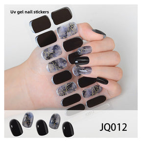 Nail Decals Embossed Nail Art Stickers Nail Stickers Bohemia Nail Designs Decals Nail Decoration for Women Girls Nail Art Supplies