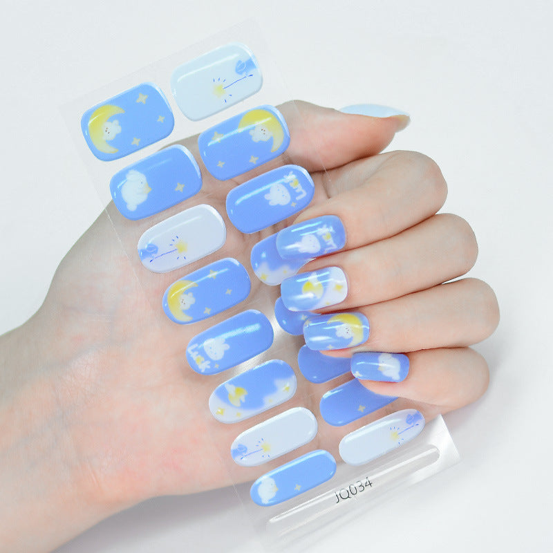 Nail Decals Embossed Nail Art Stickers Nail Stickers Bohemia Nail Designs Decals Nail Decoration for Women Girls Nail Art Supplies