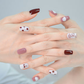 Nail Decals Embossed Nail Art Stickers Nail Stickers Bohemia Nail Designs Decals Nail Decoration for Women Girls Nail Art Supplies