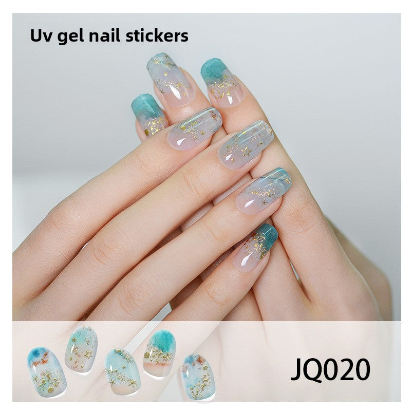 Nail Decals Embossed Nail Art Stickers Nail Stickers Bohemia Nail Designs Decals Nail Decoration for Women Girls Nail Art Supplies