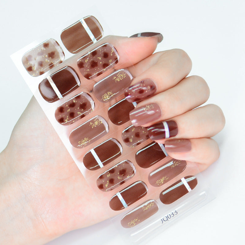 Nail Decals Embossed Nail Art Stickers Nail Stickers Bohemia Nail Designs Decals Nail Decoration for Women Girls Nail Art Supplies