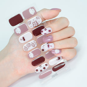 Nail Decals Embossed Nail Art Stickers Nail Stickers Bohemia Nail Designs Decals Nail Decoration for Women Girls Nail Art Supplies