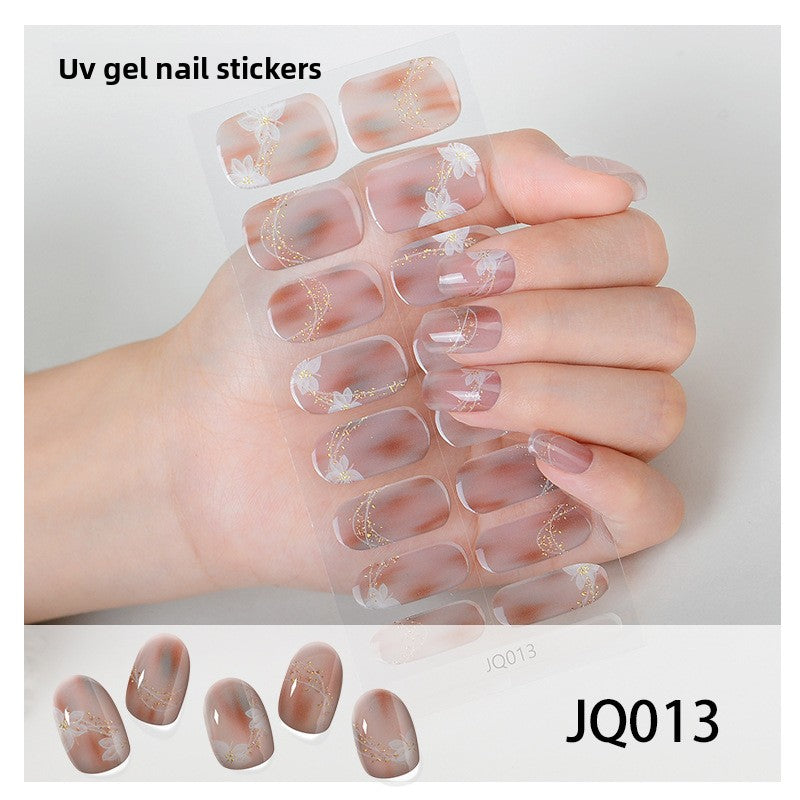 Nail Decals Embossed Nail Art Stickers Nail Stickers Bohemia Nail Designs Decals Nail Decoration for Women Girls Nail Art Supplies