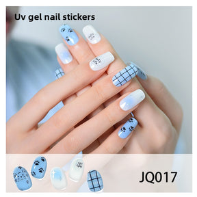 Nail Decals Embossed Nail Art Stickers Nail Stickers Bohemia Nail Designs Decals Nail Decoration for Women Girls Nail Art Supplies