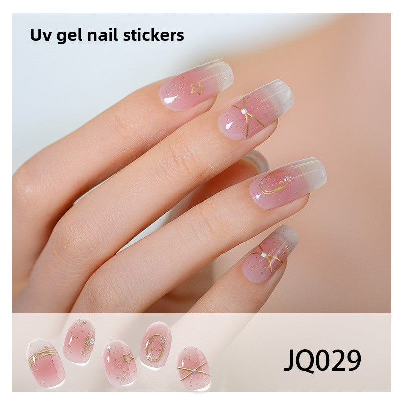 Nail Decals Embossed Nail Art Stickers Nail Stickers Bohemia Nail Designs Decals Nail Decoration for Women Girls Nail Art Supplies