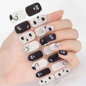 Nail Decals Embossed Nail Art Stickers Nail Stickers Bohemia Nail Designs Decals Nail Decoration for Women Girls Nail Art Supplies